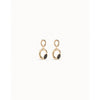 Together 18K Gold Plated Earrings - PEN0898NGRORO0U-UNO de 50-Renee Taylor Gallery