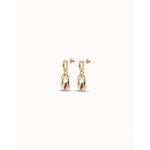Together 18K Gold Plated Earrings - PEN0898NGRORO0U-UNO de 50-Renee Taylor Gallery