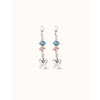 Silver Metamorphosis Butterfly Drop Earrings - PEN0924MCLMTL0U-UNO de 50-Renee Taylor Gallery