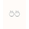 Butterfly Effect Sterling Silver Plated Earrings - PEN0926MTL0000U-UNO de 50-Renee Taylor Gallery