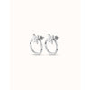Butterfly Effect Sterling Silver Plated Earrings - PEN0926MTL0000U-UNO de 50-Renee Taylor Gallery