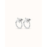 Butterfly Effect Sterling Silver Plated Earrings - PEN0926MTL0000U-UNO de 50-Renee Taylor Gallery