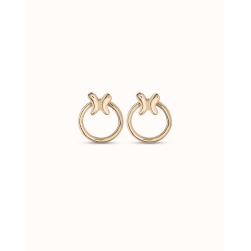 Butterfly Effect 18K Gold Plated Earrings - PEN0926ORO0000U-UNO de 50-Renee Taylor Gallery