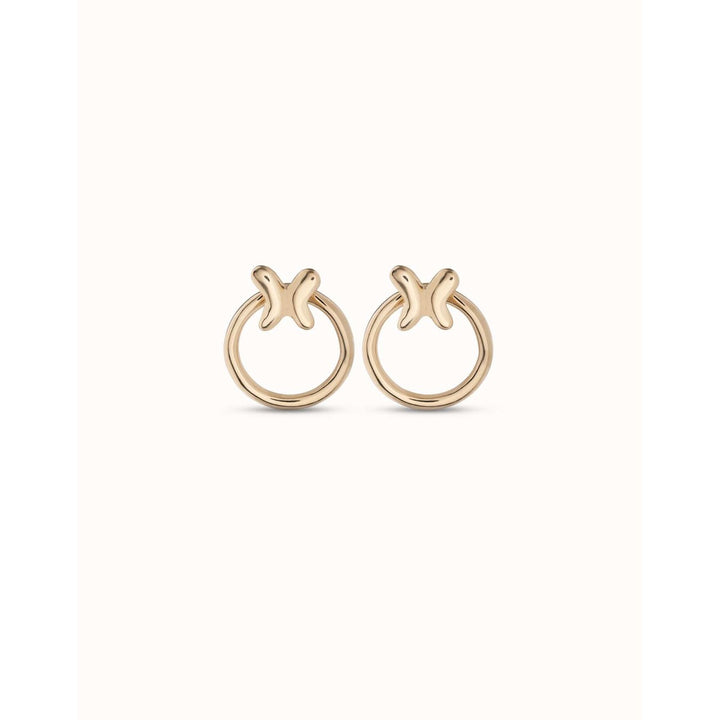 Butterfly Effect 18K Gold Plated Earrings - PEN0926ORO0000U-UNO de 50-Renee Taylor Gallery