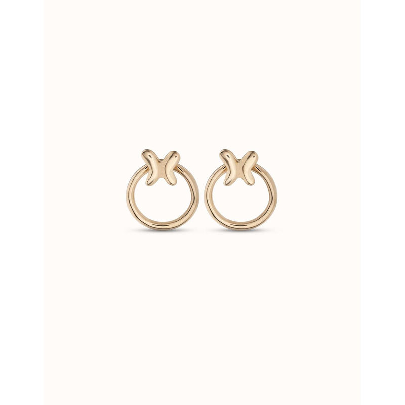 Butterfly Effect 18K Gold Plated Earrings - PEN0926ORO0000U-UNO de 50-Renee Taylor Gallery