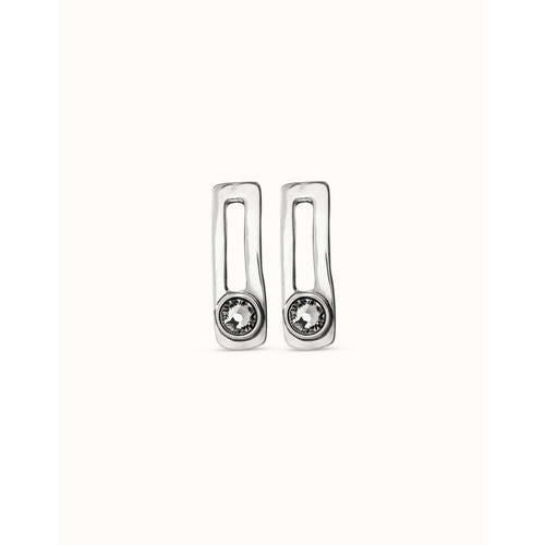 On My Own Sterling Silver Plated Earrings - PEN0928GRSMTL0U-UNO de 50-Renee Taylor Gallery