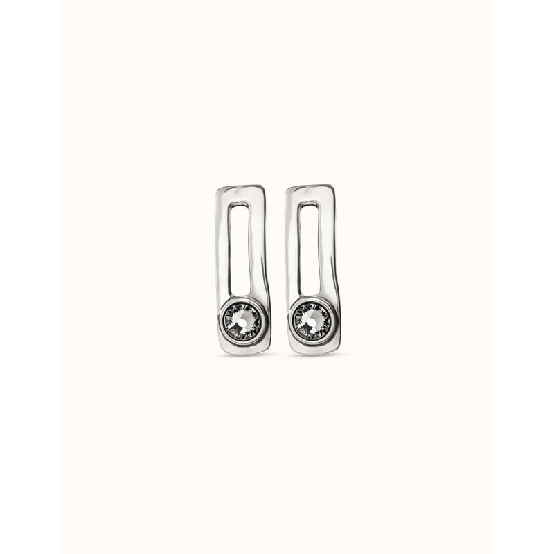 On My Own Sterling Silver Plated Earrings - PEN0928GRSMTL0U-UNO de 50-Renee Taylor Gallery
