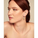 To You Sterling Silver Plated Earrings - PEN0938VRDMTL0U-UNO de 50-Renee Taylor Gallery