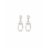 Serotonin Sterling Silver Plated Earrings - PEN0944MTL0000U-UNO de 50-Renee Taylor Gallery