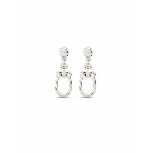 Serotonin Sterling Silver Plated Earrings - PEN0944MTL0000U-UNO de 50-Renee Taylor Gallery