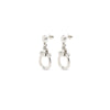 Serotonin Sterling Silver Plated Earrings - PEN0944MTL0000U-UNO de 50-Renee Taylor Gallery