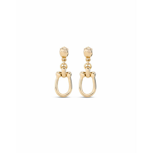 Serotonin 18K Gold Plated Earrings - PEN0944ORO0000U-UNO de 50-Renee Taylor Gallery
