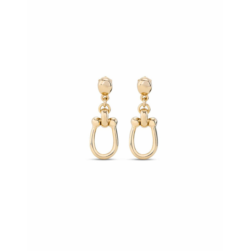 Serotonin 18K Gold Plated Earrings - PEN0944ORO0000U-UNO de 50-Renee Taylor Gallery