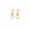 Serotonin 18K Gold Plated Earrings - PEN0944ORO0000U-UNO de 50-Renee Taylor Gallery
