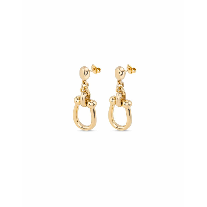 Serotonin 18K Gold Plated Earrings - PEN0944ORO0000U-UNO de 50-Renee Taylor Gallery