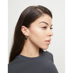 Drop Earrings with Two Murano Glass Beads - PEN0995NGRORO0U-UNO de 50-Renee Taylor Gallery