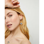 Ser Majestuosa Silver Manta Ray-Shaped Drop Earrings - PEN1009MTL0000U-UNO de 50-Renee Taylor Gallery