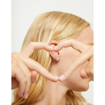 Heart Piercing Silver Stud Earrings - PEN1066MTL0000U-UNO de 50-Renee Taylor Gallery