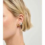 Star Earrings - PEN1098ORO0000U-UNO de 50-Renee Taylor Gallery