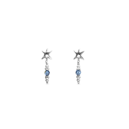 Starblue Earrings - PEN1104AZUMTL0U-UNO de 50-Renee Taylor Gallery