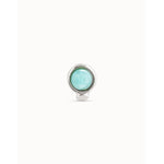 Wow Sterling Silver Plated Piercing with a Blue Crystal - PIE0014AZUMTL0U-UNO de 50-Renee Taylor Gallery