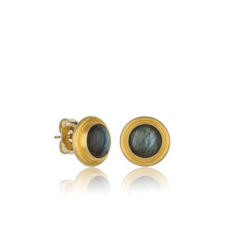 Pompei Earrings with Labradorite by Lika Behar