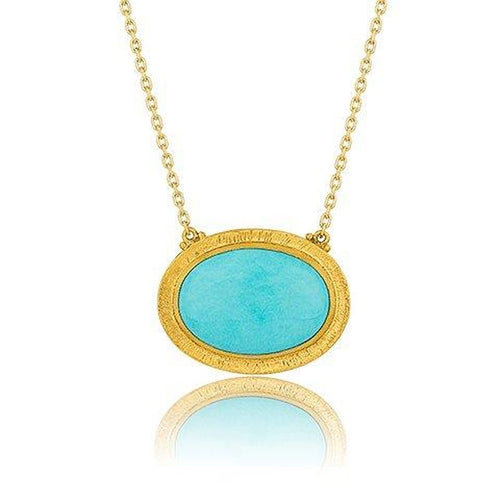 Pompei Necklace with Turquoise by Lika Behar