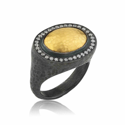 Pompei Ring with Diamond by Lika Behar