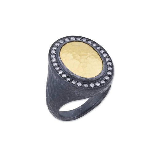Pompei Ring with Diamond by Lika Behar