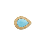 Pompei Ring with Turquoise Kingman by Lika Behar