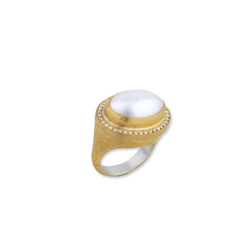Pompei Ring with Diamond by Lika Behar
