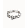 Tandem Sterling Silver Plated Bracelet - PUL1211MTL-UNO de 50-Renee Taylor Gallery