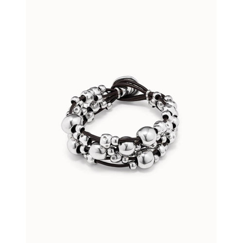 Multivitamins Sterling Silver Plated Bracelet - PUL1861MTLMAR0M-UNO de 50-Renee Taylor Gallery