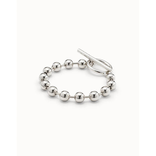 On/Off Sterling Silver Sterling Silver Plated Bracelet - PUL1903MTL-UNO de 50-Renee Taylor Gallery