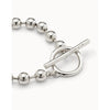 On/Off Sterling Silver Sterling Silver Plated Bracelet - PUL1903MTL-UNO de 50-Renee Taylor Gallery