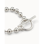 On/Off Sterling Silver Sterling Silver Plated Bracelet - PUL1903MTL-UNO de 50-Renee Taylor Gallery