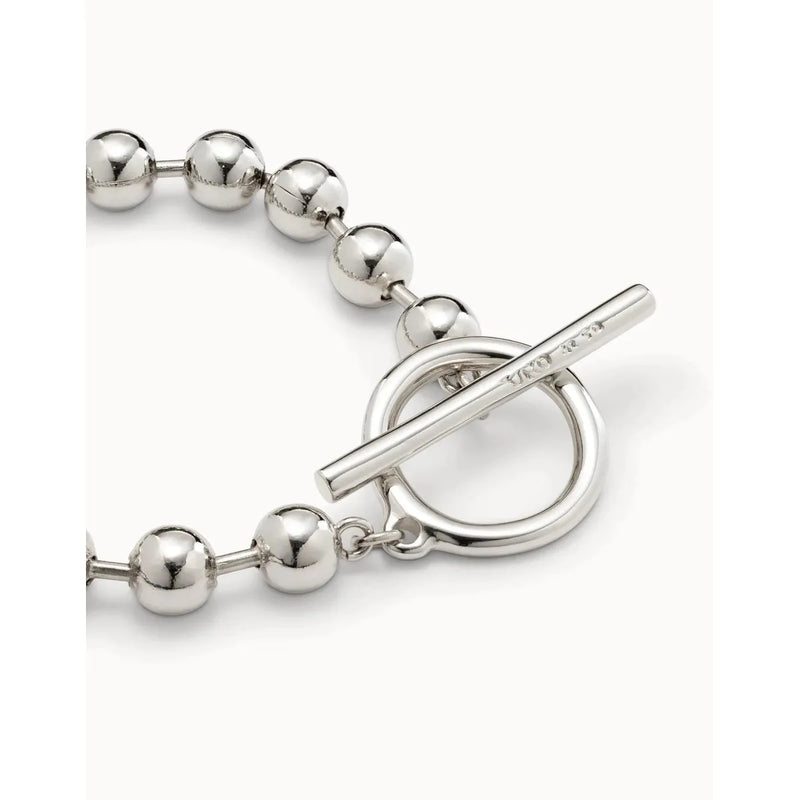 On/Off Sterling Silver Sterling Silver Plated Bracelet - PUL1903MTL-UNO de 50-Renee Taylor Gallery