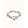 On/Off 18K Gold Plated Bracelet - PUL1903ORO0000L-UNO de 50-Renee Taylor Gallery