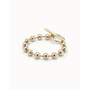 On/Off 18K Gold Plated Bracelet - PUL1903ORO0000L-UNO de 50-Renee Taylor Gallery