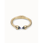 Crystal Clear 18K Gold Plated Bracelet - PUL1951MCLORO-UNO de 50-Renee Taylor Gallery