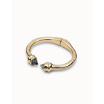 Crystal Clear 18K Gold Plated Bracelet - PUL1951MCLORO-UNO de 50-Renee Taylor Gallery