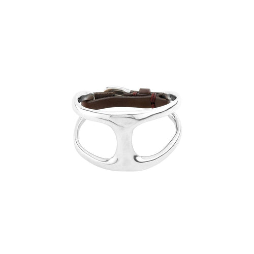 Sterling Silver Plated Bracelet - PUL1990MARMTL-UNO de 50-Renee Taylor Gallery