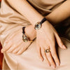 My Button 18K Gold Plated Bracelet - PUL1993MARORO-UNO de 50-Renee Taylor Gallery