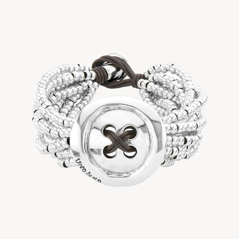 Sewn Sterling Silver Sterling Silver Plated Bracelet - PUL2014MTLMAR-UNO de 50-Renee Taylor Gallery