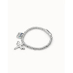 Heal Me Sterling Silver Plated Bracelet - PUL2040AZUMTL-UNO de 50-Renee Taylor Gallery