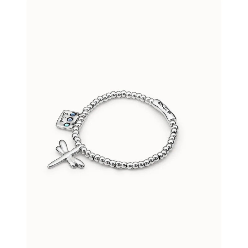 Heal Me Sterling Silver Plated Bracelet - PUL2040AZUMTL-UNO de 50-Renee Taylor Gallery