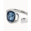 Inner Peace Sterling Silver Plated Bracelet - PUL2071AZUMTL-UNO de 50-Renee Taylor Gallery