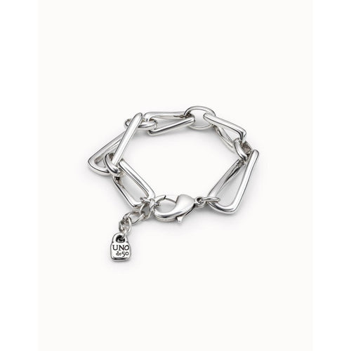 Indestructible Sterling Silver Plated Bracelet - PUL2130MTL-UNO de 50-Renee Taylor Gallery