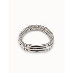 Heavy Metal Sterling Silver Plated Bracelet - PUL2134MTL-UNO de 50-Renee Taylor Gallery