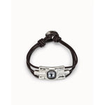Spidergrey Sterling Silver Plated Bracelet - PUL2136GRSMTL0M-UNO de 50-Renee Taylor Gallery